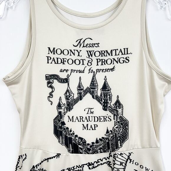 Hot Topic | Harry Potter 'The Marauder's Map'‎ Dress by Warner Bros Small - Picture 5 of 8